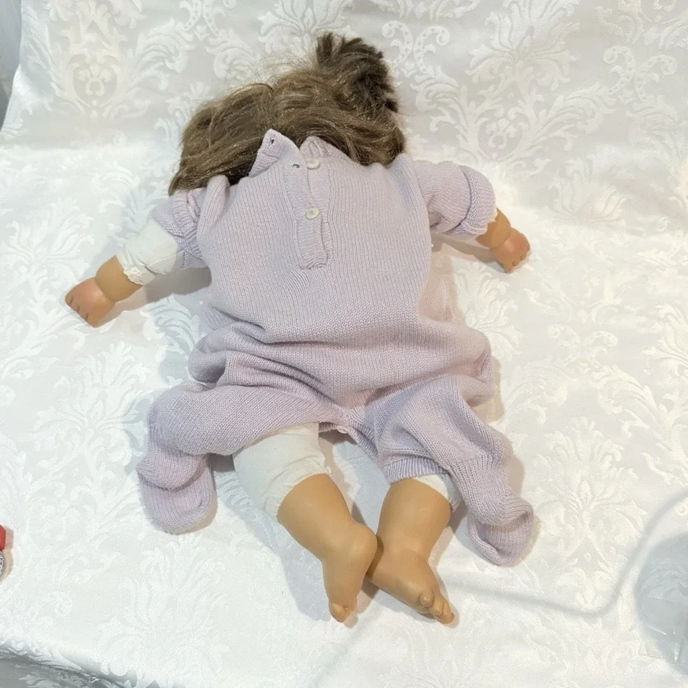 Muñecas Geli doll collectible, realistic vinyl-blend baby doll 18